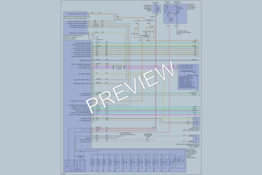 2006 Cadillac CTSV Anti Lock Brakes wiring diagram preview