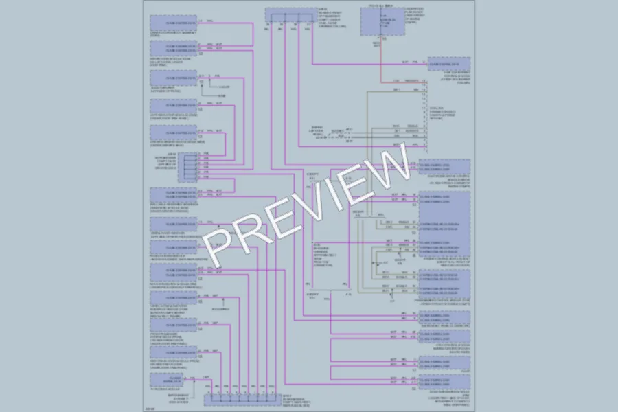 2006 Cadillac CTSV Computer Data Lines wiring diagram preview