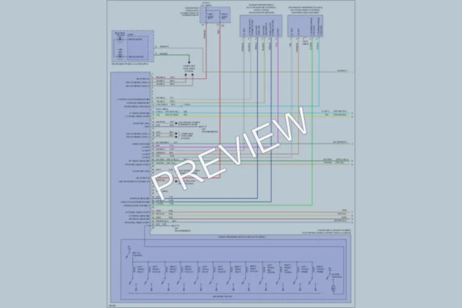 2006 Cadillac DTS Anti Lock Brakes wiring diagram preview