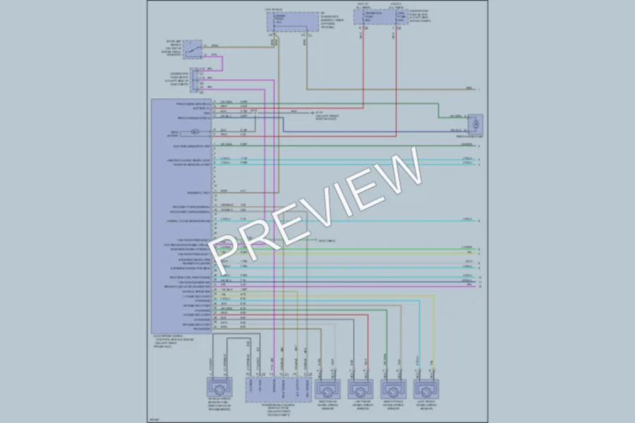 2006 Cadillac EscaladeESV Anti Lock Brakes wiring diagram preview