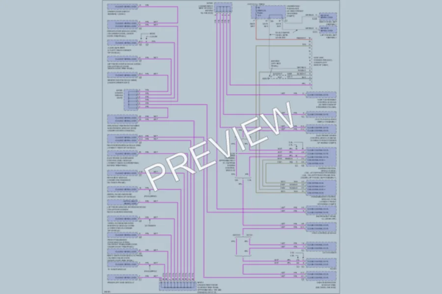 2006 Cadillac SRX Computer Data Lines wiring diagram preview