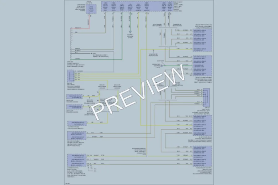 2006 Cadillac STSV Computer Data Lines wiring diagram preview