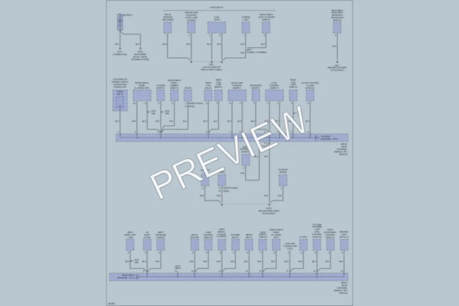 2006 Chevrolet Aveo5 Ground Distribution wiring diagram preview