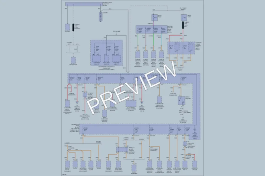2006 Chevrolet C2500Suburban Power Distribution wiring diagram preview