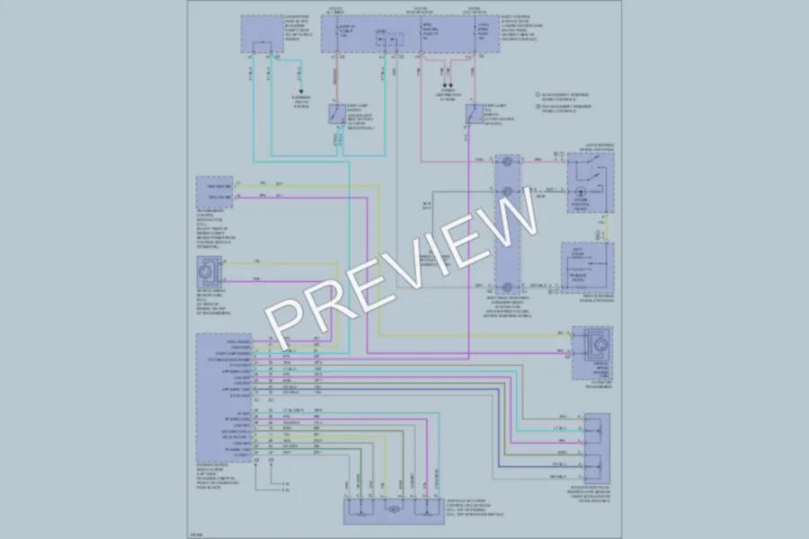 2006 Chevrolet Cobalt Cruise Control wiring diagram preview