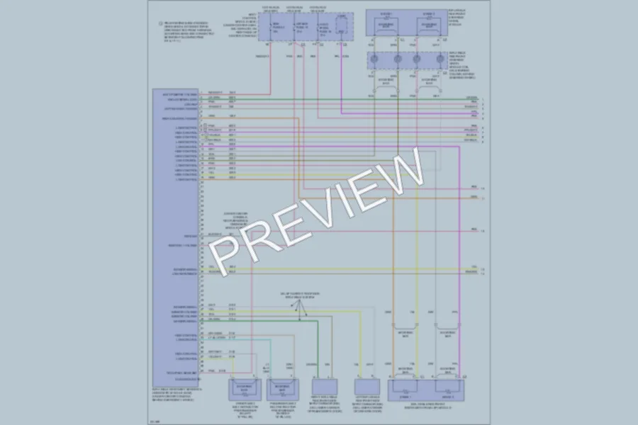 2006 Chevrolet Cobalt Supplemental Restraints wiring diagram preview