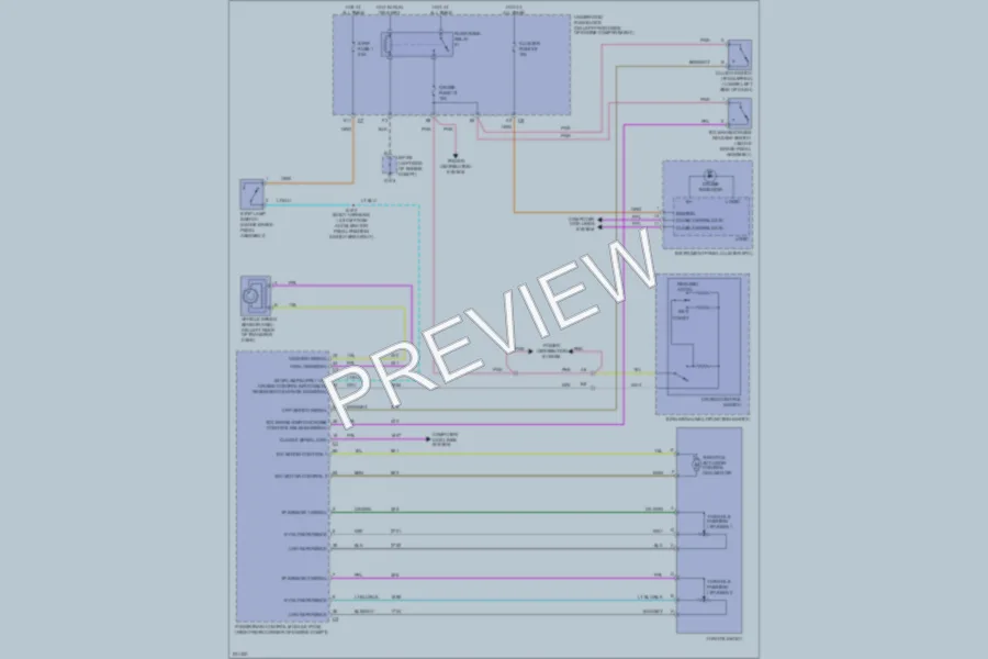 2006 Chevrolet Colorado Cruise Control wiring diagram preview