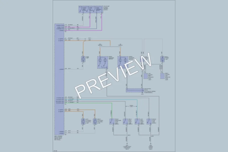 2006 Chevrolet Colorado Interior Lights wiring diagram preview