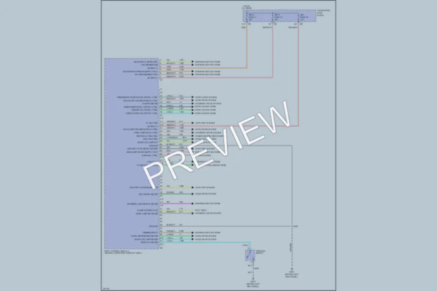2006 Chevrolet G1500 Body Control Modules wiring diagram preview