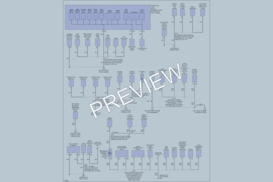 2006 Chevrolet HHR Ground Distribution wiring diagram preview