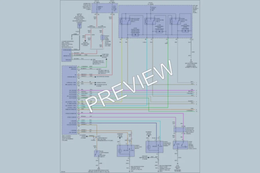 2006 Chevrolet Impala Power Door Locks wiring diagram preview
