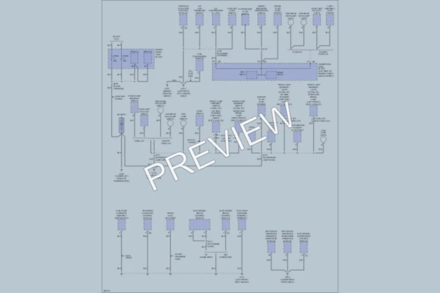2006 Chevrolet K1500Avalanche Ground Distribution wiring diagram preview