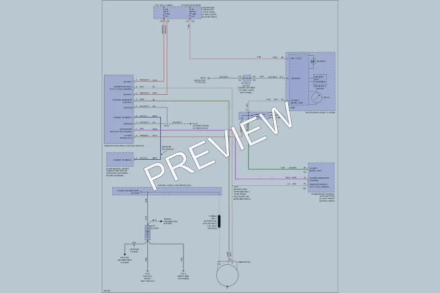 2006 Chevrolet 1500 Starting Charging wiring diagram preview