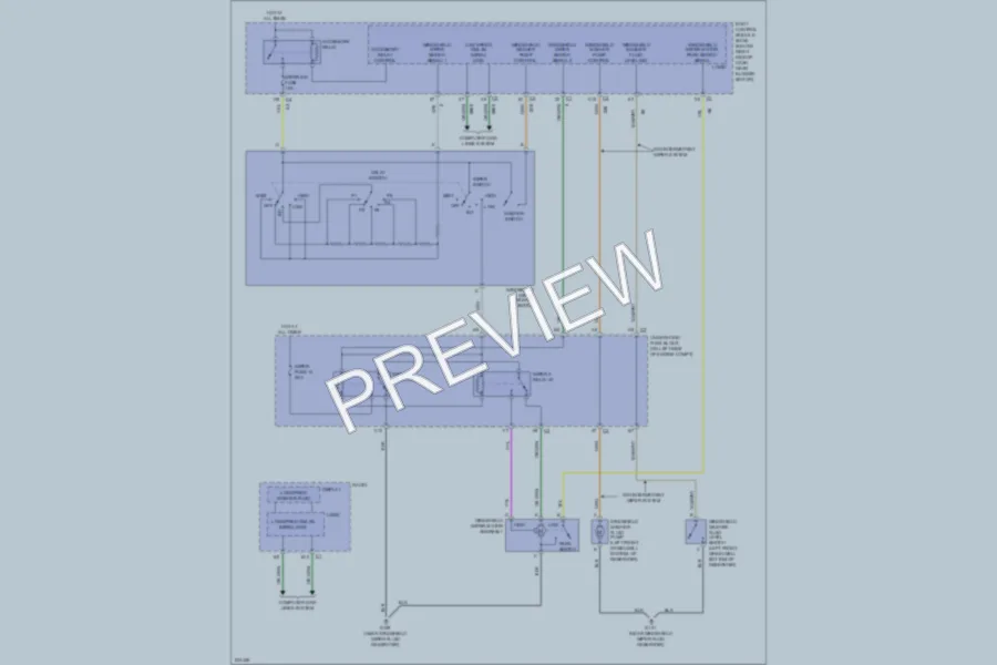 2006 Chevrolet Malibu Wiper Washer wiring diagram preview