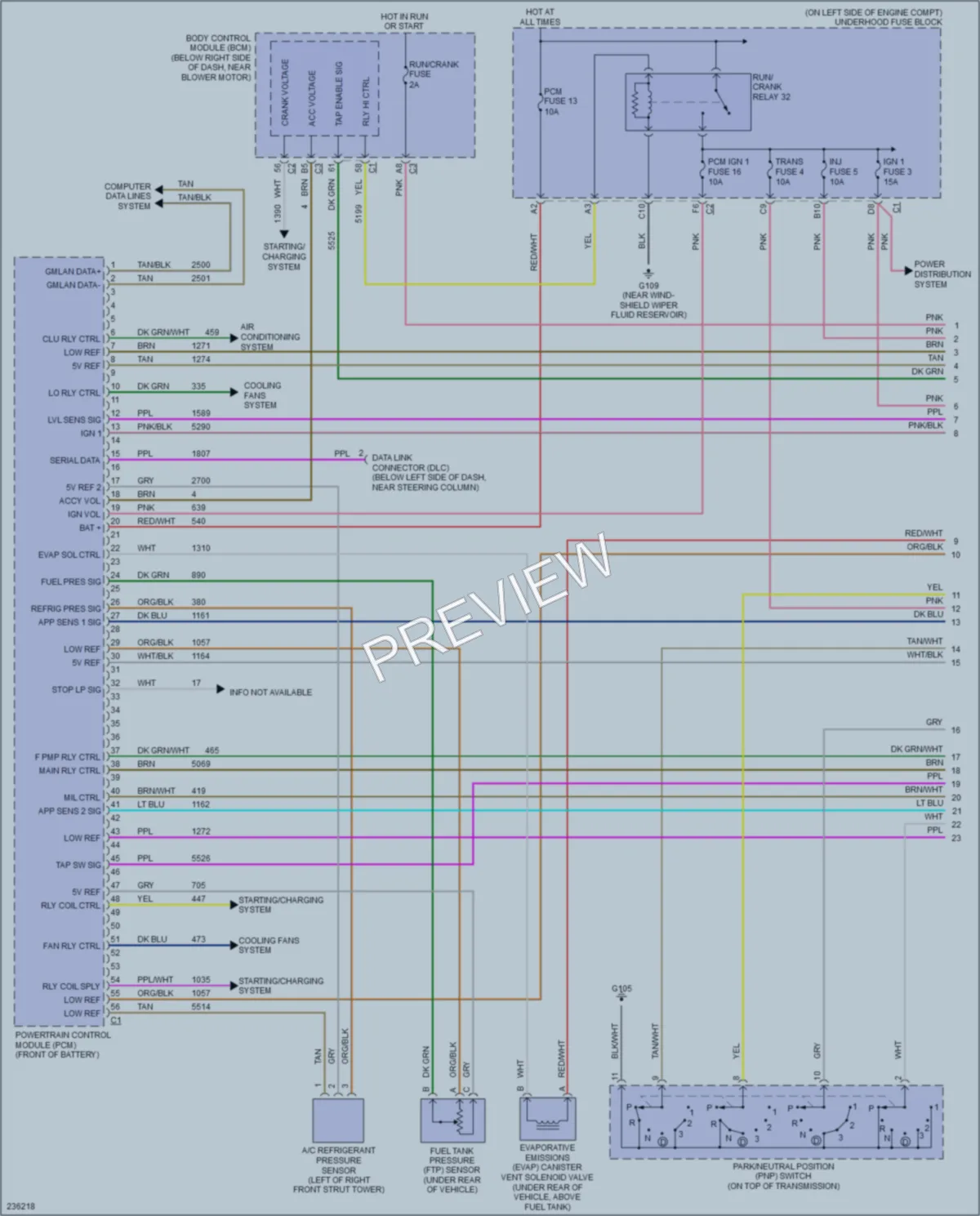 2006 Chevrolet MalibuMaxx Engine Performance wiring diagram preview