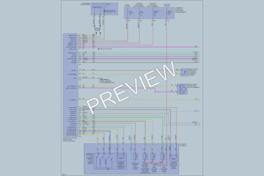 2006 Chevrolet MalibuMaxx Transmission wiring diagram preview