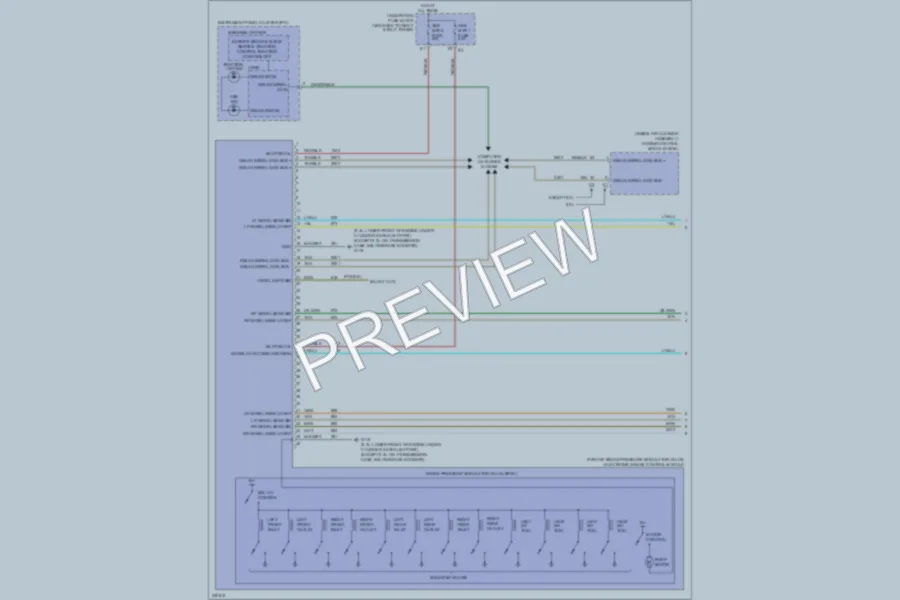 2006 Chevrolet MonteCarlo Anti Lock Brakes wiring diagram preview