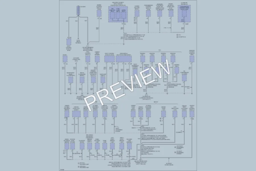 2006 Chevrolet MonteCarlo Ground Distribution wiring diagram preview