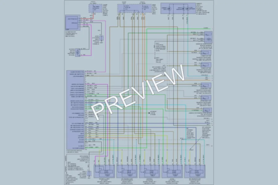 2006 Chevrolet TrailBlazer Air Conditioning wiring diagram preview