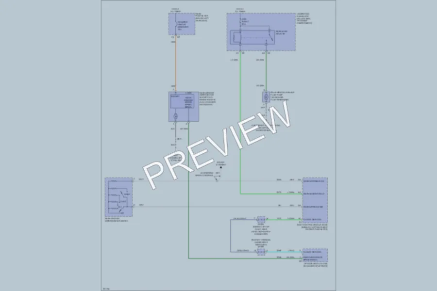 2006 Chevrolet TrailBlazerEXT Wiper Washer wiring diagram preview