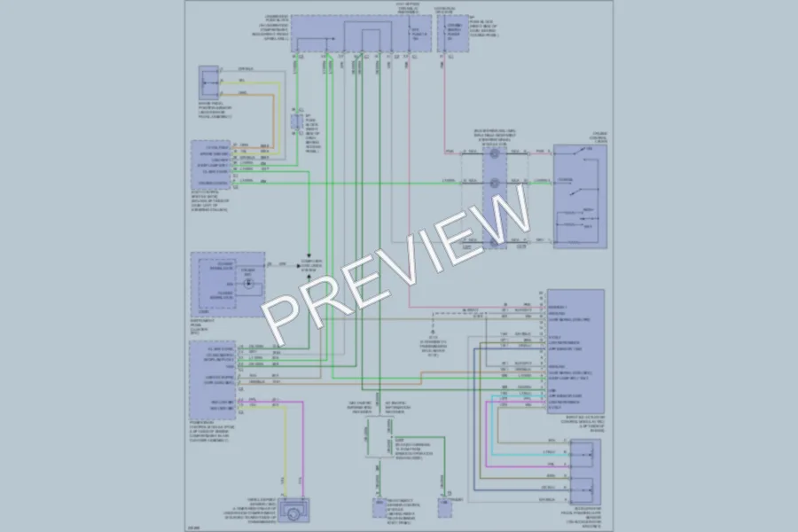 2006 Chevrolet Uplander Cruise Control wiring diagram preview