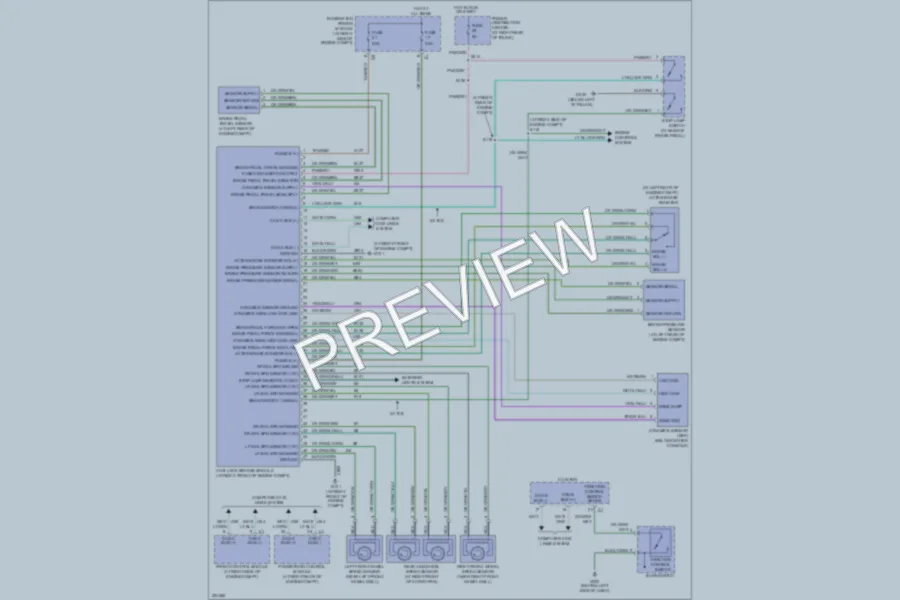 2006 Chrysler 300 Anti Lock Brakes wiring diagram preview