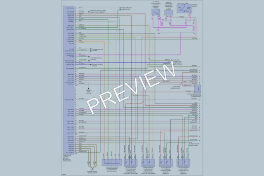 2006 Chrysler Crossfire Engine Performance wiring diagram preview
