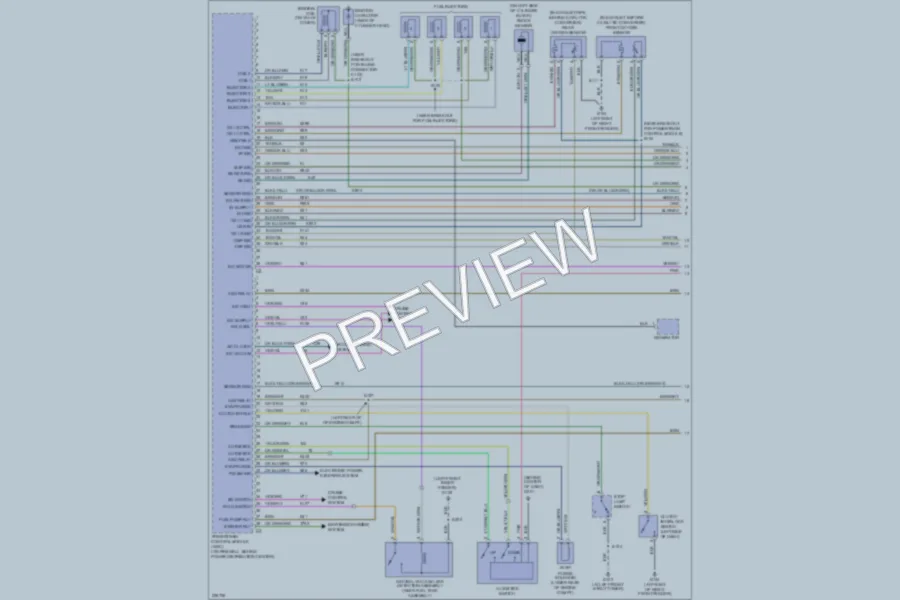 2006 Chrysler PTCruiser Engine Performance wiring diagram preview
