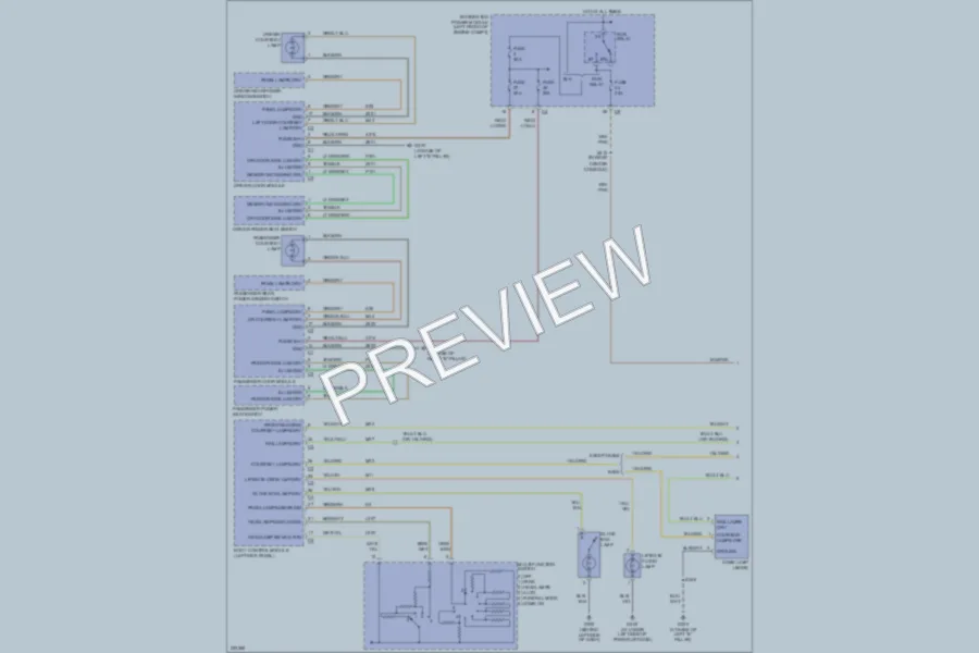 2006 Chrysler Pacifica Interior Lights wiring diagram preview