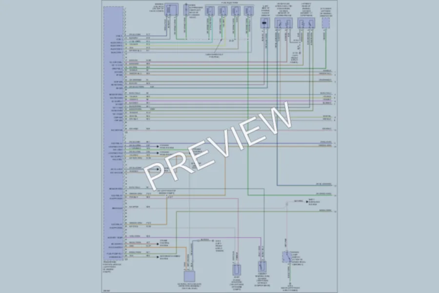 2006 Chrysler 2D Convertible Engine Performance wiring diagram preview
