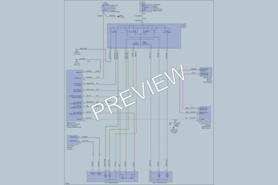 2006 Chrysler TownCountry Memory Systems wiring diagram preview