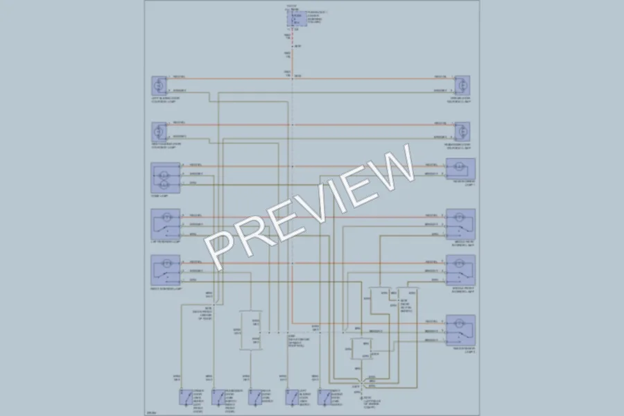 2006 Dodge 2500Sprinter Interior Lights wiring diagram preview