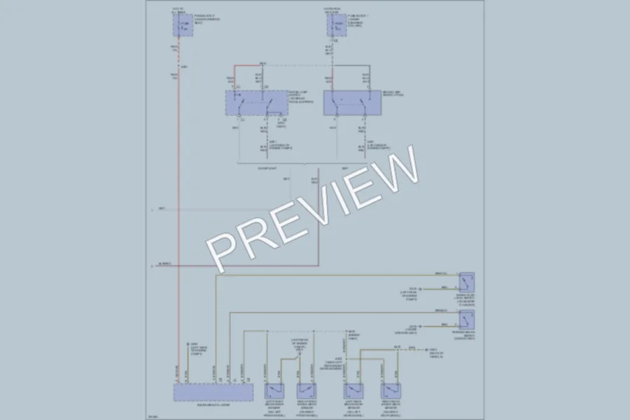 2006 Dodge 3500Sprinter Anti Lock Brakes wiring diagram preview