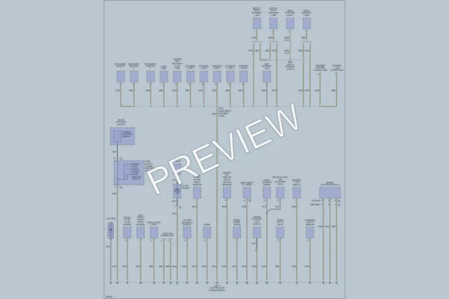 2006 Dodge 3500Sprinter Ground Distribution wiring diagram preview