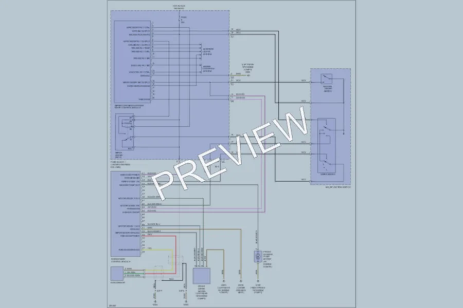 2006 Dodge 3500Sprinter Wiper Washer wiring diagram preview