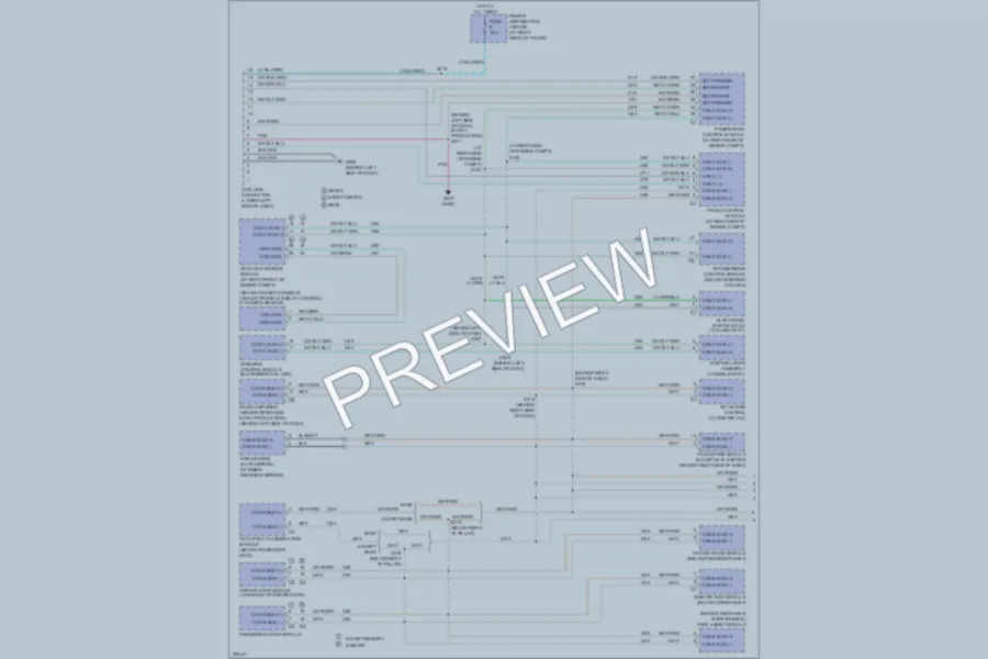 2006 Dodge Charger Computer Data Lines wiring diagram preview