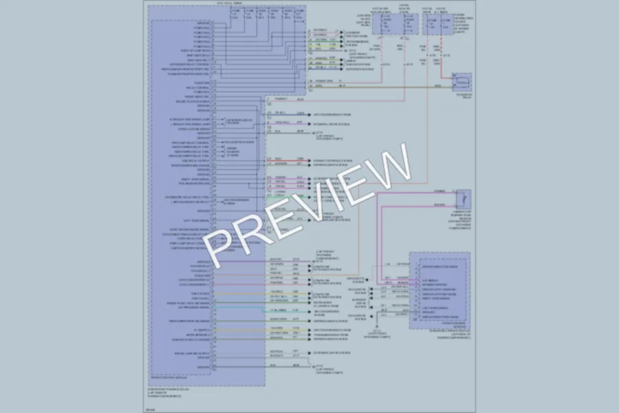 2006 Dodge Durango Body Control Modules wiring diagram preview