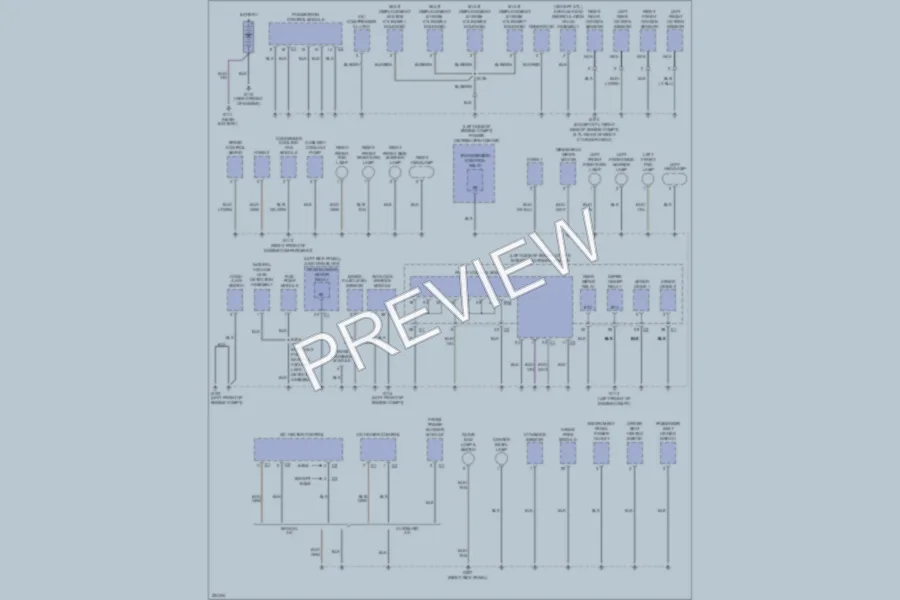 2006 Dodge Durango Ground Distribution wiring diagram preview