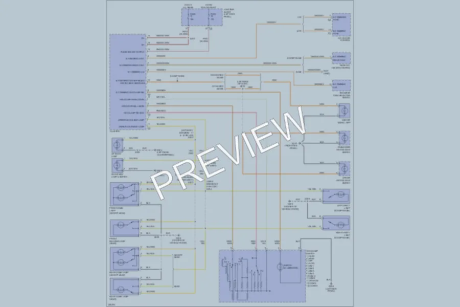 2006 Dodge Durango Interior Lights wiring diagram preview