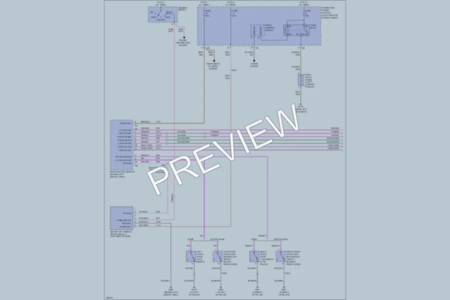 2006 Dodge GrandCaravan Anti Theft wiring diagram preview