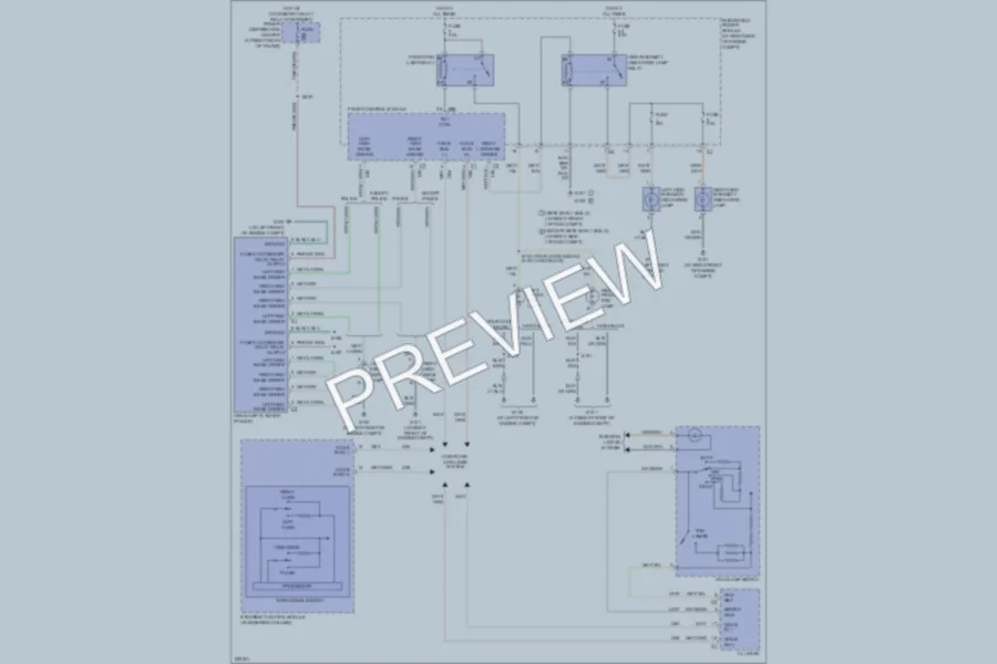 2006 Dodge Magnum Headlights wiring diagram preview