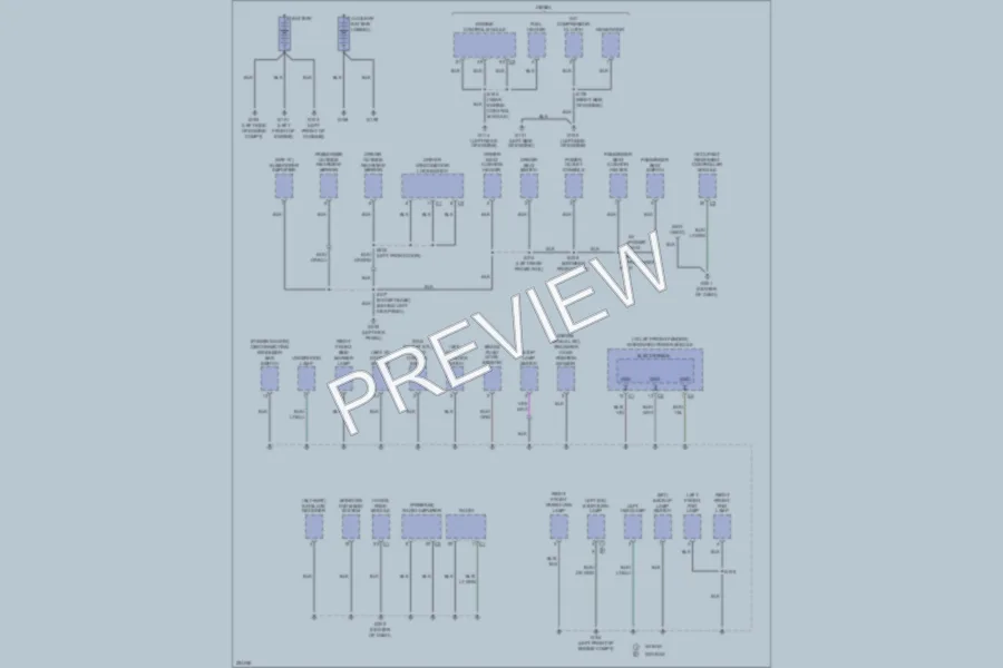 2006 Dodge R1500 Ground Distribution wiring diagram preview