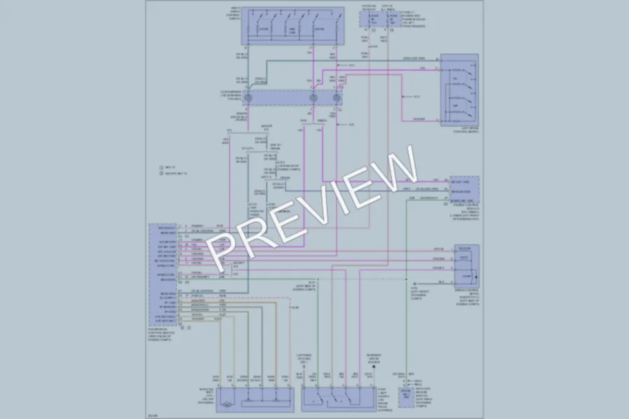 2006 Dodge R3500 Cruise Control wiring diagram preview
