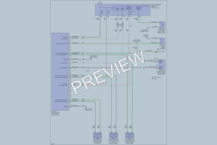 2006 Dodge R3500 Anti Lock Brakes wiring diagram preview