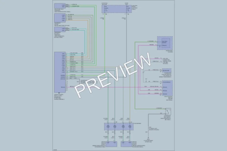 2006 Dodge Stratus Supplemental Restraints wiring diagram preview