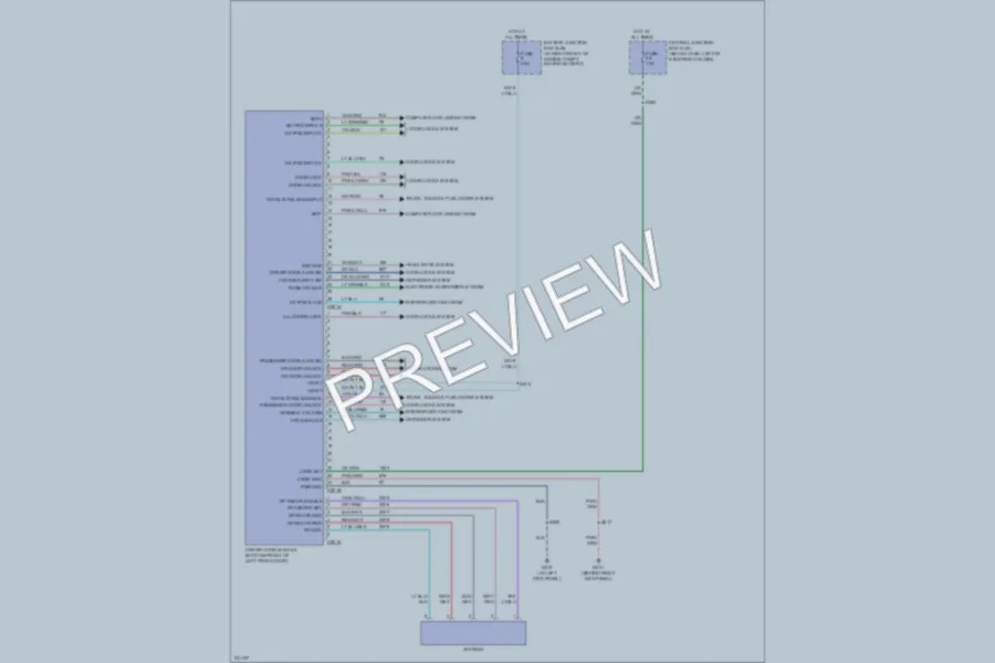2006 Ford CrownVictoria Body Control Modules wiring diagram preview