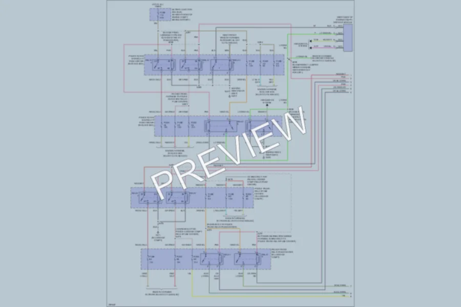 2006 Ford CrownVictoria Exterior Lights wiring diagram preview