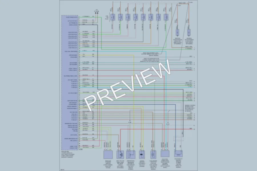 2006 Ford E350 Super Duty Engine Performance wiring diagram preview