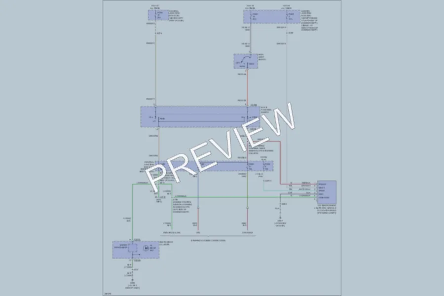 2006 Ford E150 Headlights wiring diagram preview