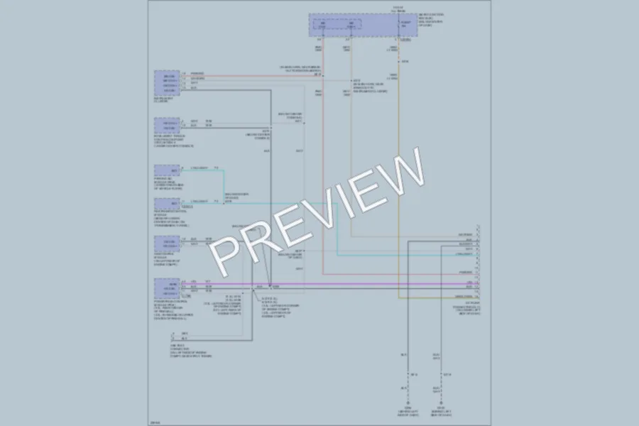 2006 Ford Escape Computer Data Lines wiring diagram preview